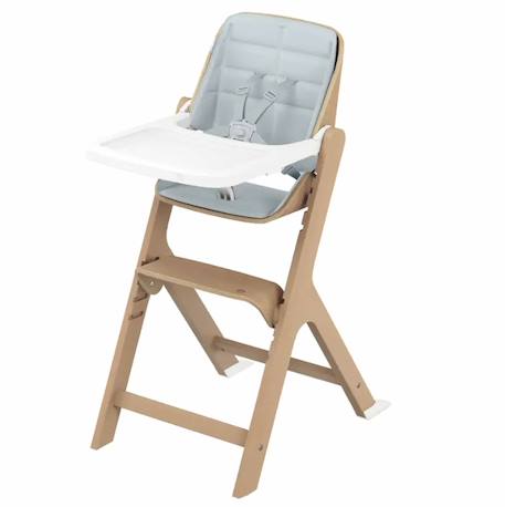 Kit enfant pour chaise haute bois évolutive nesta Gris ciel beyond 2 - vertbaudet enfant 