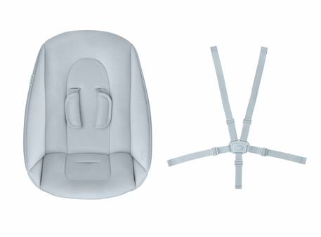 Kit nouveau-né chaise haute bois nesta Gris beyond 1 - vertbaudet enfant 