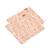 Trousse de toilette en coton - esmee Blanc 2 - vertbaudet enfant 