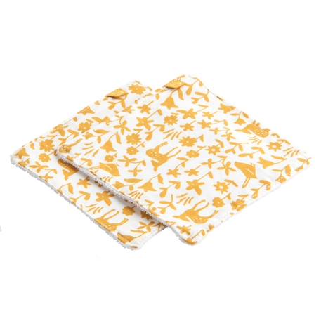 Trousse de toilette en coton - promenons nous Vert tilleul 4 - vertbaudet enfant 