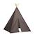 Tipi en toile en coton - lazare Gris 3 - vertbaudet enfant 