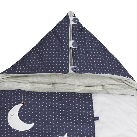 Nid d'ange nomade bébé mouton en coton - merlin Bleu 4 - vertbaudet enfant 