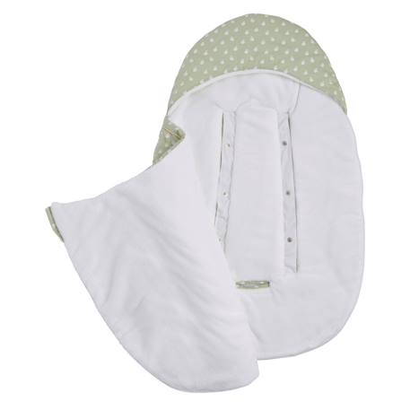 Nid d'ange hiver 5 attaches - botanica Vert tilleul 2 - vertbaudet enfant 