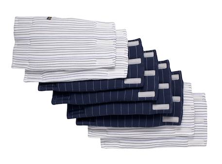 Protections de barreaux de lit en coton Beige+Beige foncé+Bleu/blanc+Ecru léopard+Moutarde+Rose+Rose foncé+Rouge+Vert+Vert tilleul 7 - vertbaudet enfant 