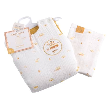 Gigoteuse bébé en coton - sunlight Blanc 2 - vertbaudet enfant 