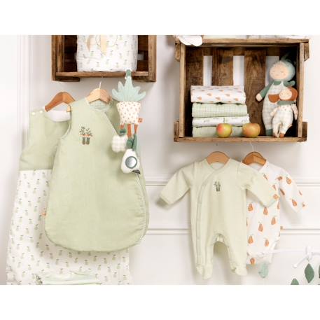 Gigoteuse ouatinée en coton - botanica Blanc 5 - vertbaudet enfant 