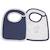 Bavoirs lot de 2 en coton - merlin Bleu 1 - vertbaudet enfant 