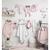 Bavoirs lot de 2 en coton - miss fleur de lune Rose 3 - vertbaudet enfant 