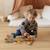 Train en bois pour bébé Multicolore 6 - vertbaudet enfant 