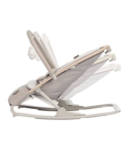Transat bébé avec fonction balancelle kori eco Beige classique+Graphite beyond+Gris beyond+Vert beyond 3 - vertbaudet enfant 