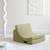 Fauteuil de jeu enfant - pouf design lune en teddy Biscuit+Cream white+Guava+Matcha 22 - vertbaudet enfant 