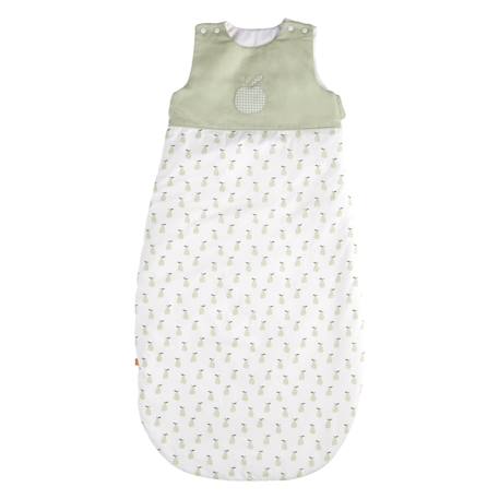 Gigoteuse ouatinée en coton - botanica Blanc 1 - vertbaudet enfant 