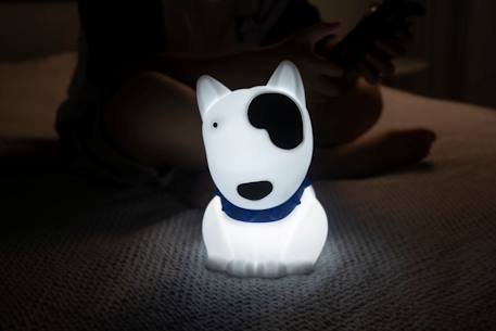 Veilleuse en silicone souple - le chien Blanc 2 - vertbaudet enfant 