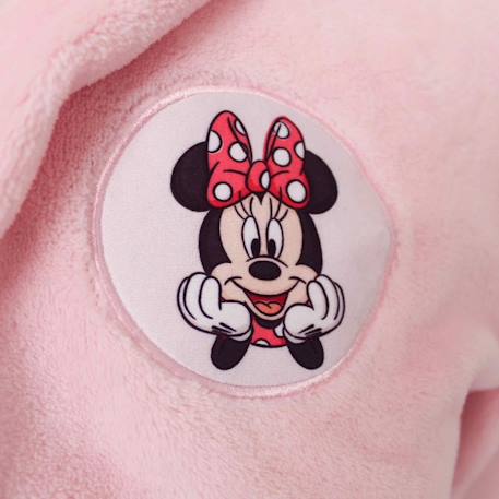 Robe de chambre brodée à capuche, disney home minnie love Rose 4 - vertbaudet enfant 