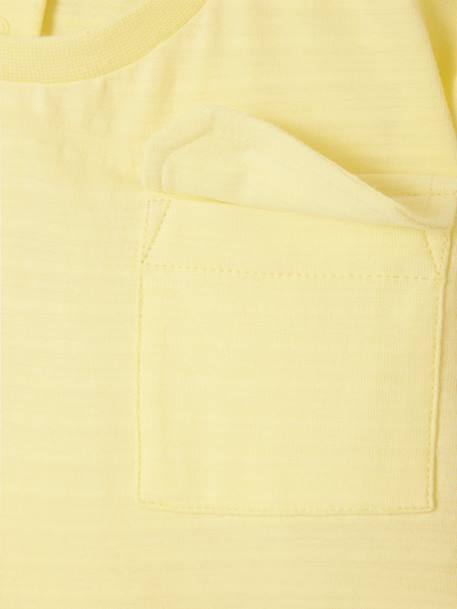 T-shirt bébé manches courtes jaune fluo 2 - vertbaudet enfant 