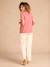 Tee-shirt grossesse devant/dos encolure macramé tomette 5 - vertbaudet enfant 