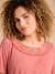 Tee-shirt grossesse devant/dos encolure macramé tomette 9 - vertbaudet enfant 