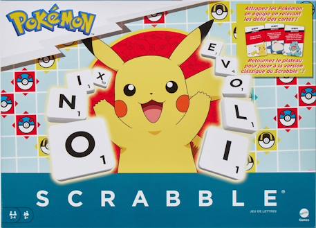 Scrabble pokémon Multicolore 1 - vertbaudet enfant 
