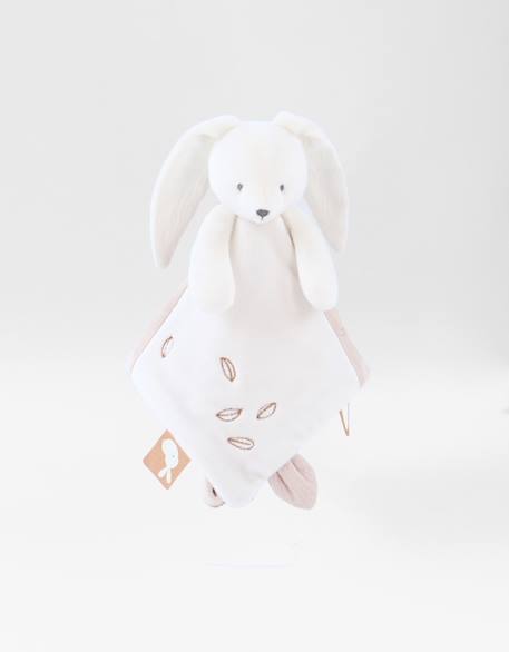 Doudou snow lapin Ecru 1 - vertbaudet enfant 