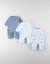 Lot de 3 dors-bien en velours Ecru 6 - vertbaudet enfant 