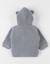 Mantelet en tricot Gris 3 - vertbaudet enfant 