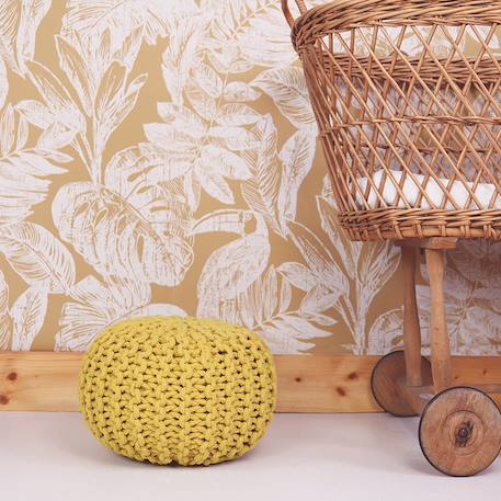 Pouf enfant coton lili Gris+Œuf+Sienna 4 - vertbaudet enfant 