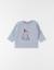 T-shirt ours chiné Gris 6 - vertbaudet enfant 