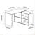 Bureau d'angle angus Blanc 4 - vertbaudet enfant 