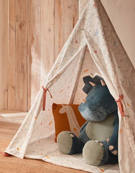 Peluche large ops en veloudoux Bleu 3 - vertbaudet enfant 