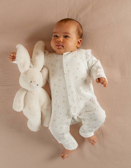 Pyjama bébé jersey fantaisie Blanc 2 - vertbaudet enfant 