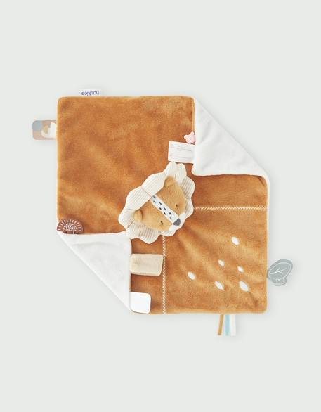 Doudou babou lion Marron 1 - vertbaudet enfant 