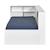 Pack lit cosy gigogne avec 2 matelas play Blanc+Blanc et bois 5 - vertbaudet enfant 