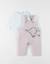 Ensemble salopette + t-shirt éléphant Beige 5 - vertbaudet enfant 