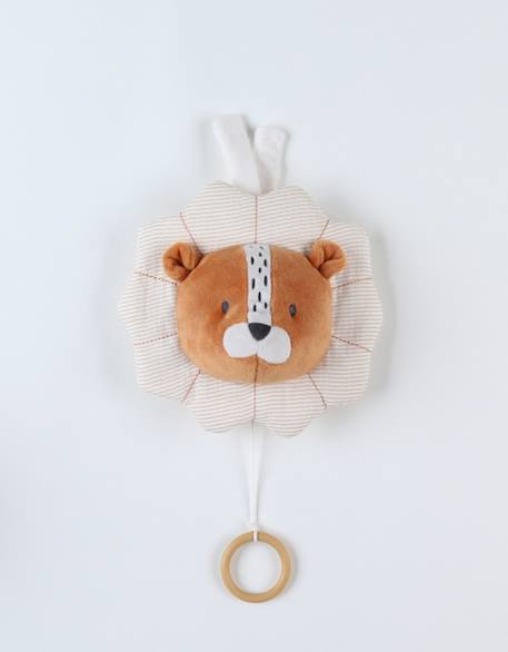 Peluche musicale babou en veloudoux Marron 4 - vertbaudet enfant 