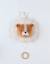 Peluche musicale babou en veloudoux Marron 4 - vertbaudet enfant 