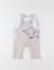 Ensemble salopette + t-shirt éléphant Beige 4 - vertbaudet enfant 