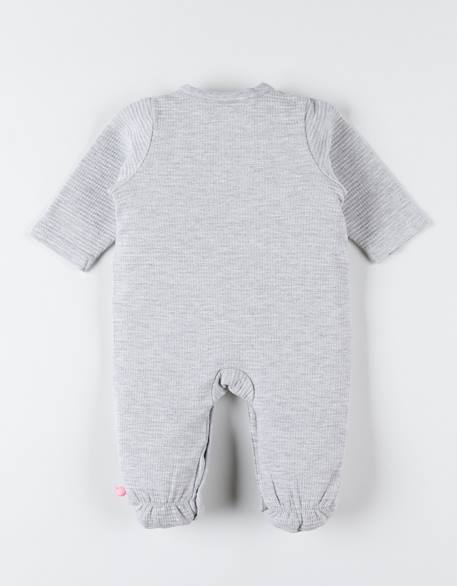 Pyjama dors-bien en jersey Gris 2 - vertbaudet enfant 
