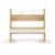 Bureau évolutif avec rangement lewis Bois et blanc 4 - vertbaudet enfant 