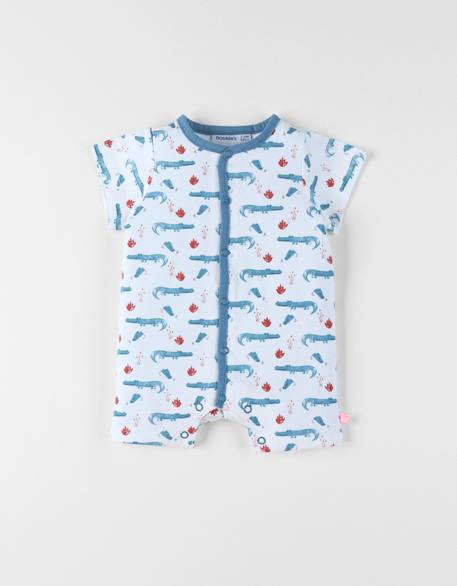 Barboteuse jersey Blanc 1 - vertbaudet enfant 