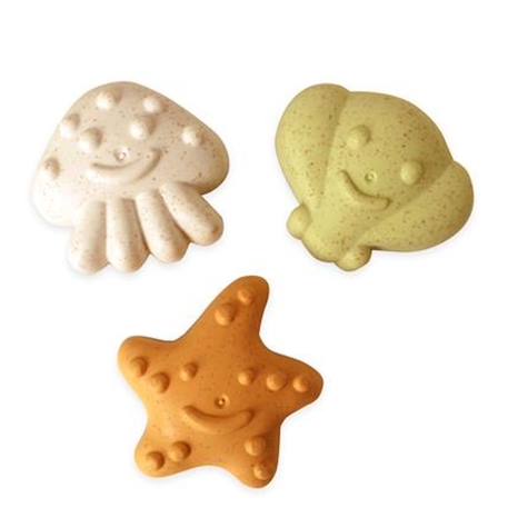 Mini set de plage & jardin - 7 pièces en paille de blé Multicolore 2 - vertbaudet enfant 