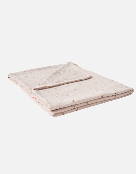 Housse de couette  mousseline de coton Beige 3 - vertbaudet enfant 