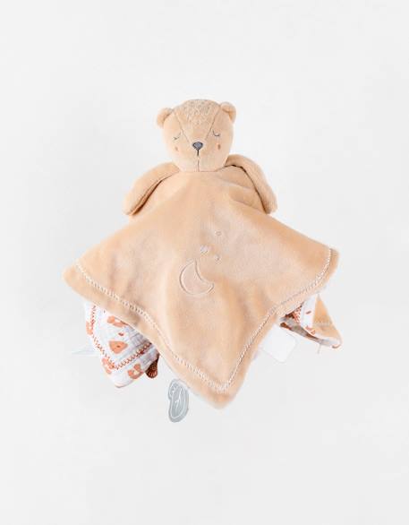 Doudou jour & nuit kendi Beige 1 - vertbaudet enfant 