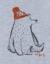 T-shirt ours chiné Gris 4 - vertbaudet enfant 