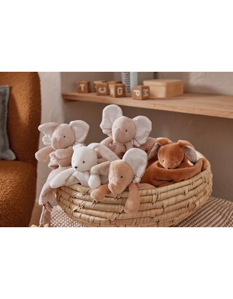 Doudou bali eléphant Beige 3 - vertbaudet enfant 