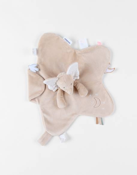 Doudou bali eléphant Beige 1 - vertbaudet enfant 