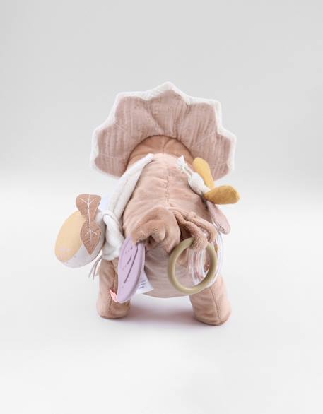 Peluche d'activités popsie en veloudoux® et mousseline de coton Rose 5 - vertbaudet enfant 