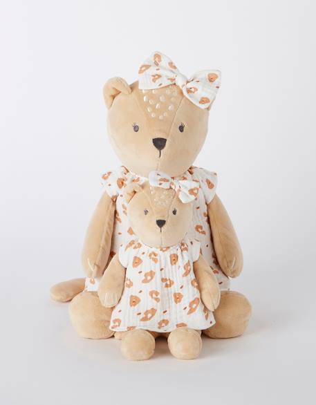 Peluche small kendi en veloudoux Beige 3 - vertbaudet enfant 