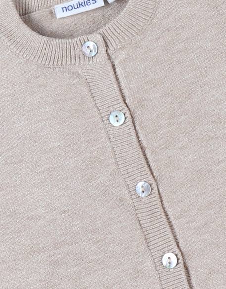 Cardigan en tricot Beige 4 - vertbaudet enfant 