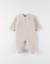 Pyjama en velours côtelé imprimé éléphant Beige 6 - vertbaudet enfant 
