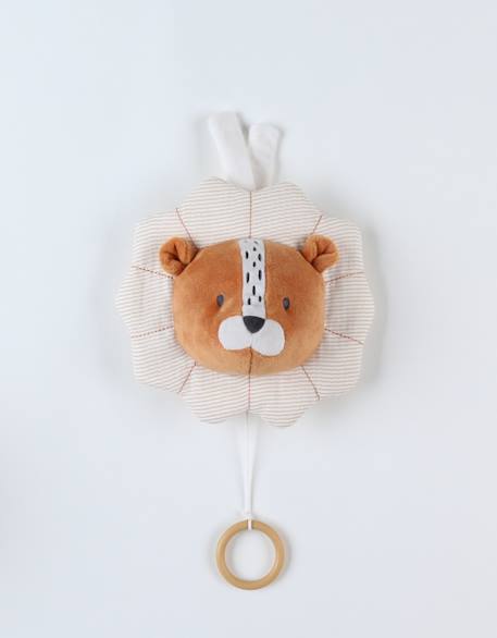 Peluche musicale babou en veloudoux Marron 1 - vertbaudet enfant 
